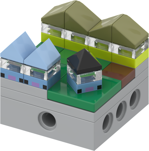 Simple houses 6
